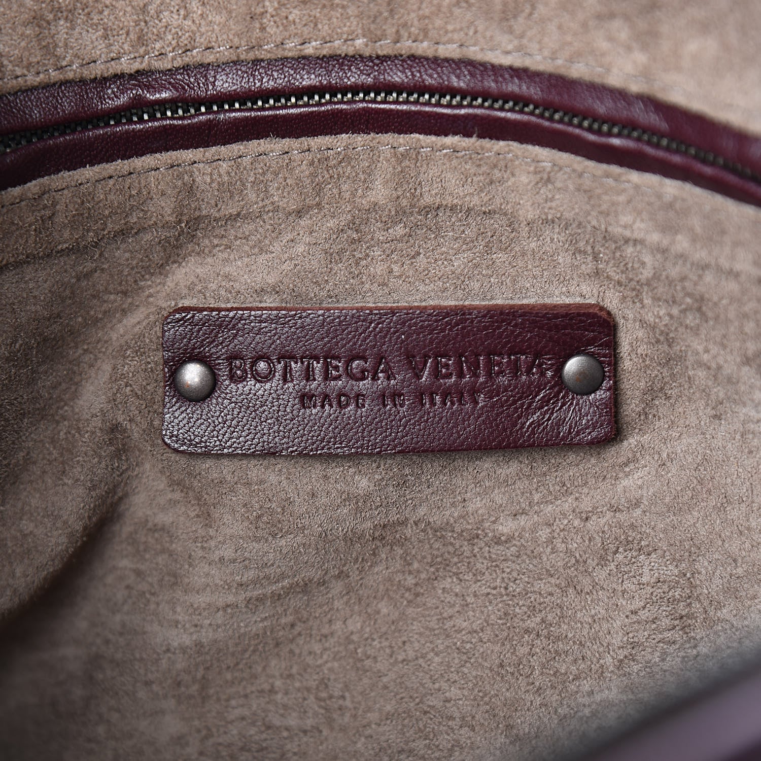 Bottega Veneta Nappa Intrecciato Nodini Crossbody Messenger Aubergine 6 of 14
