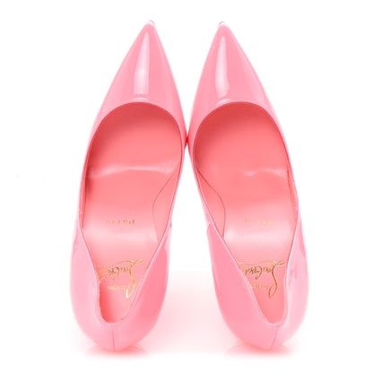Christian Louboutin Patent So Kate 120 Pumps 37 Bubble Gum 2 of 9
