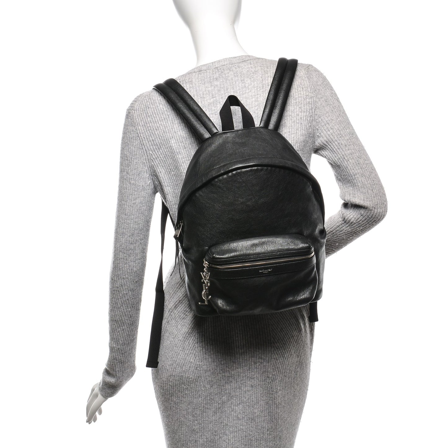 Lambskin Mini City Backpack Black