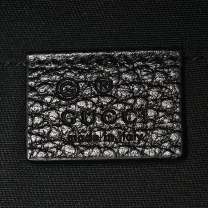 Gucci Nylon Monogram Fanny Pack Belt Bag Black 5 of 9