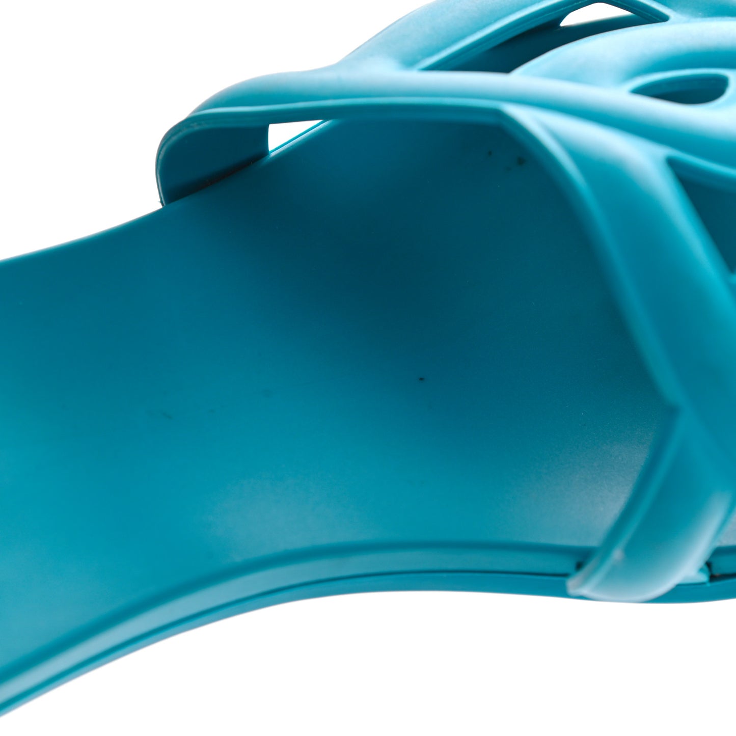 Rubber Aloha Sandals 39 Bleu Vif