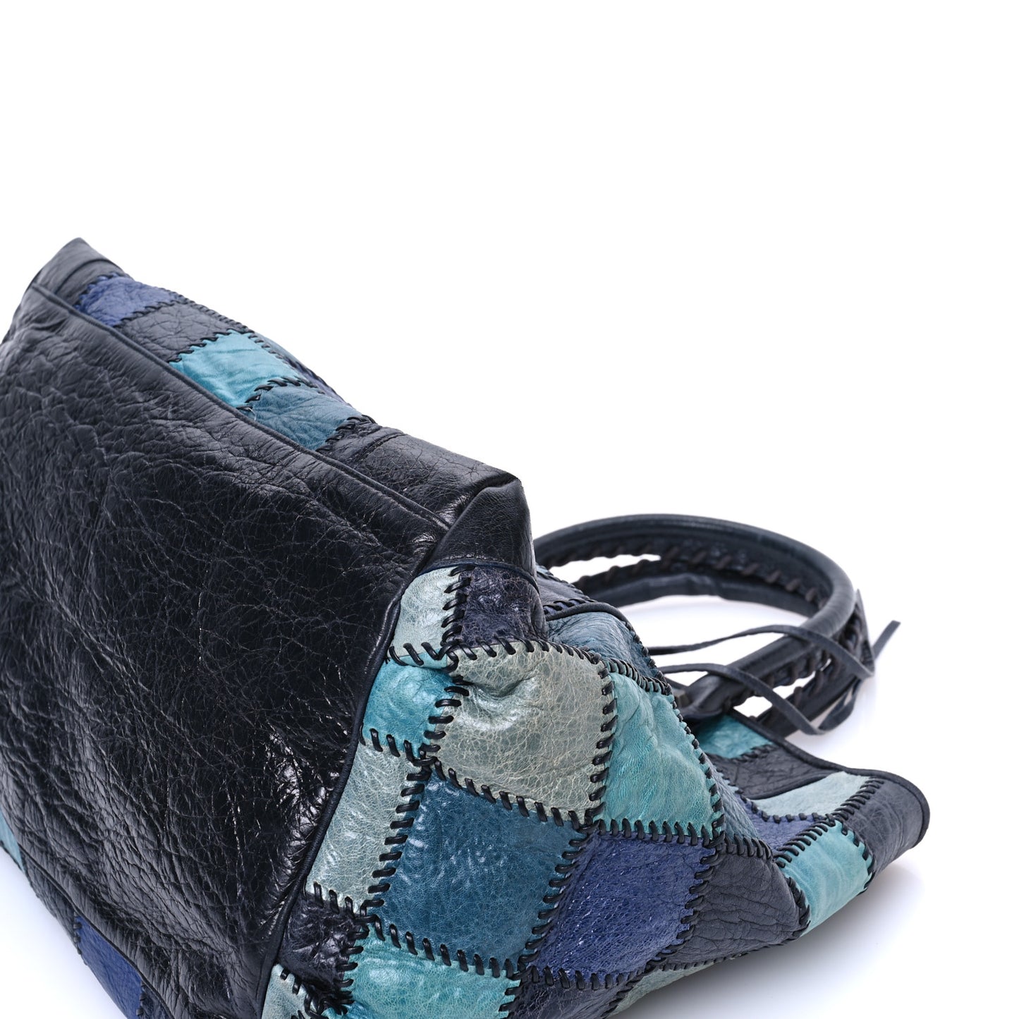 Patchwork Large Sunday Tote Bleu Multicolor