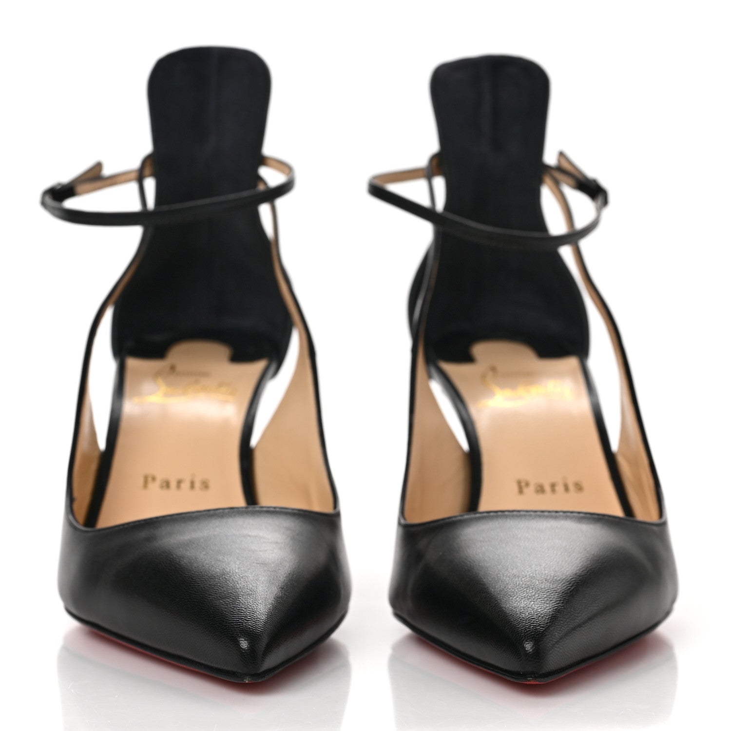 Christian Louboutin Kid Mascara 70 Pumps 37.5 Black 2 of 10