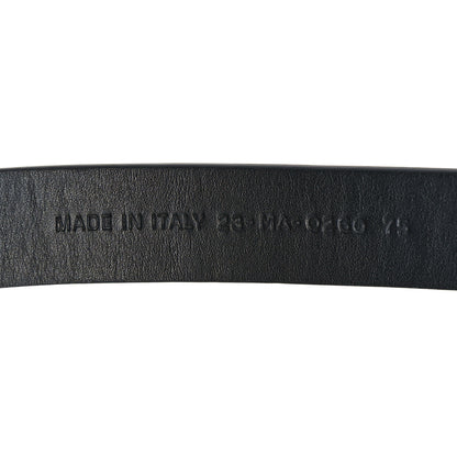 Christian Dior Calfskin Saddle Belt 75 30 Black 6 of 6