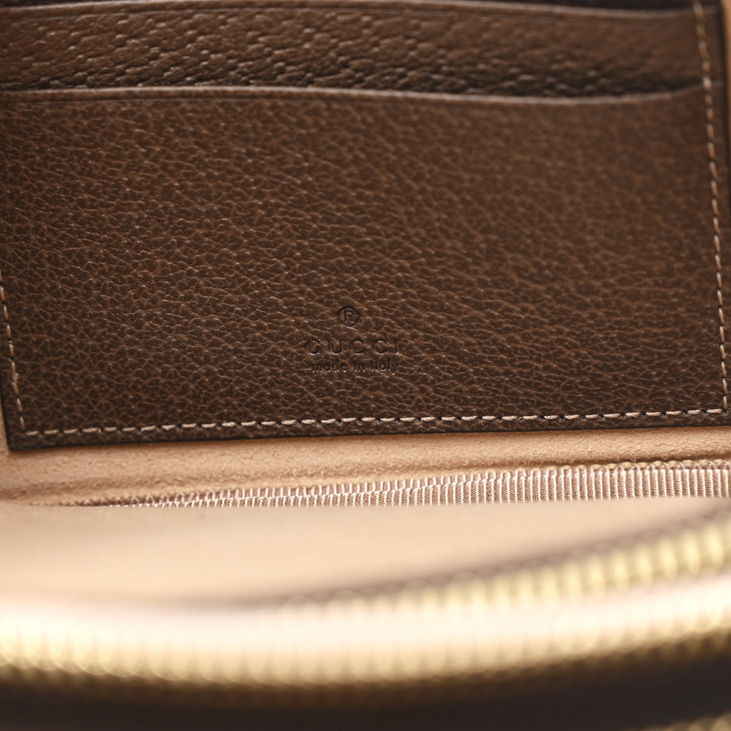 GG Supreme Monogram Web Mini Ophidia GG Bag Brown
