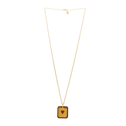 Hermes Swift As De Coeur Necklace Gold 3 of 5