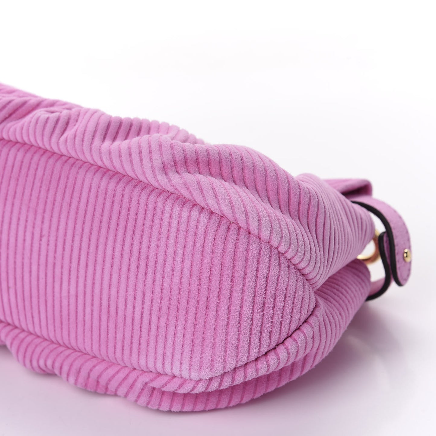 Camoscio Line Embossed Small Peekaboo Click Bag Lollypop