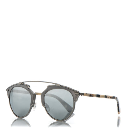 Christian Dior So Real Sunglasses Ruthenium Light Havana 1 of 9