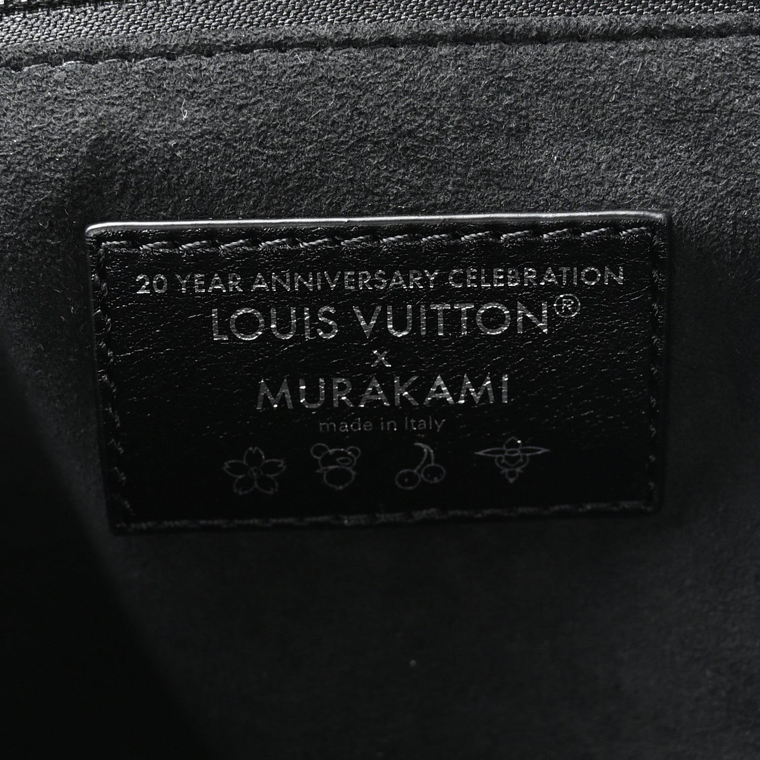 Louis Vuitton LV X TM Lambskin CarryAll Vibe MM Black 7 of 9