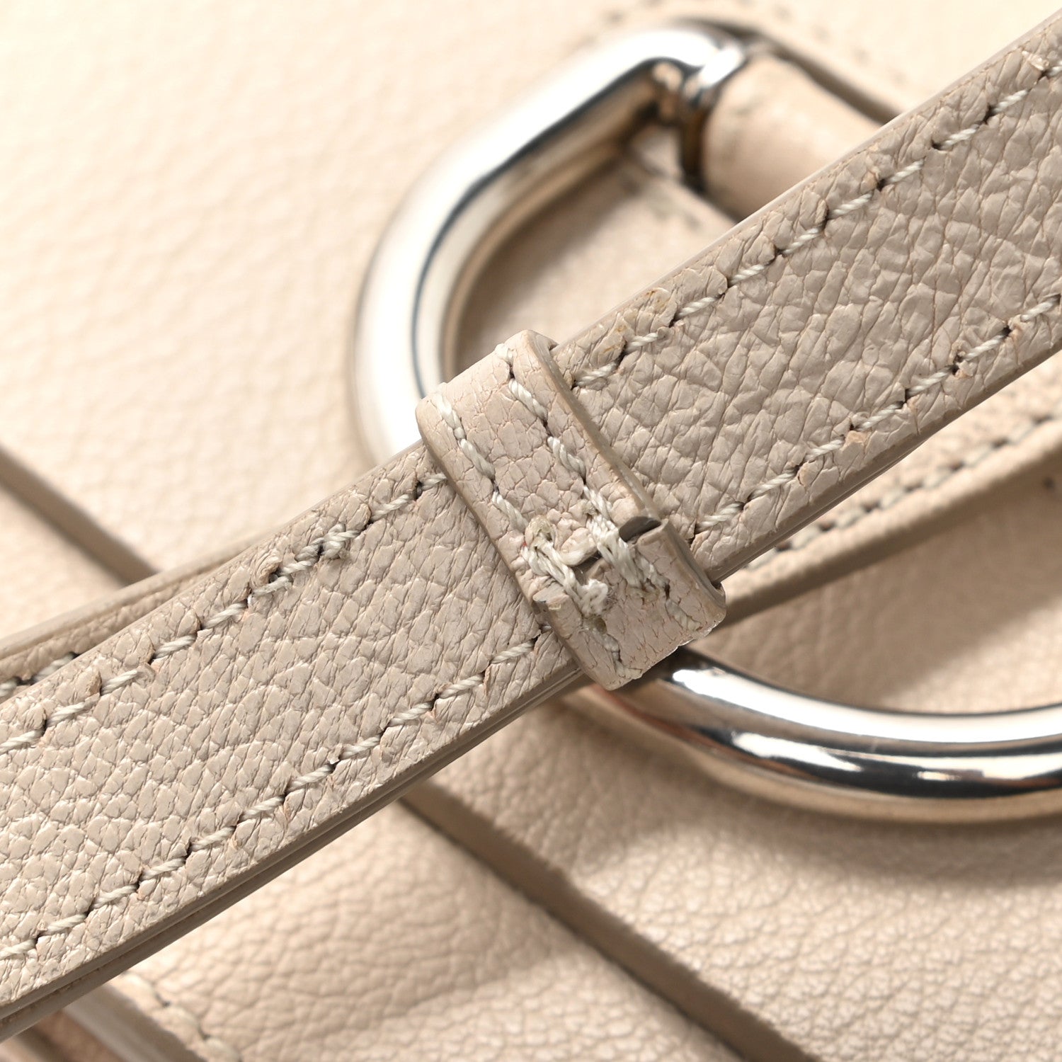 Burberry Goatskin Small D-Ring Bag Stone 16 of 16
