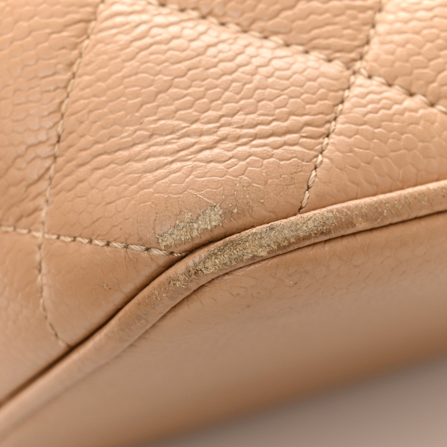 Chanel Caviar Quilted Medallion Tote Beige 10 of 11