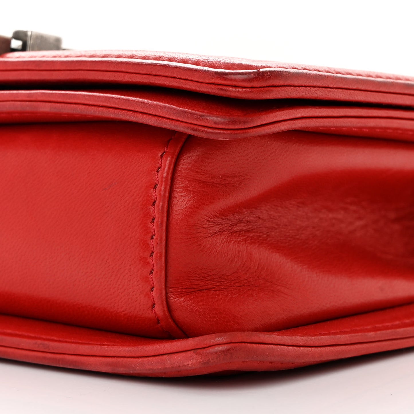 Galuchat Stingray Small Boy Flap Red