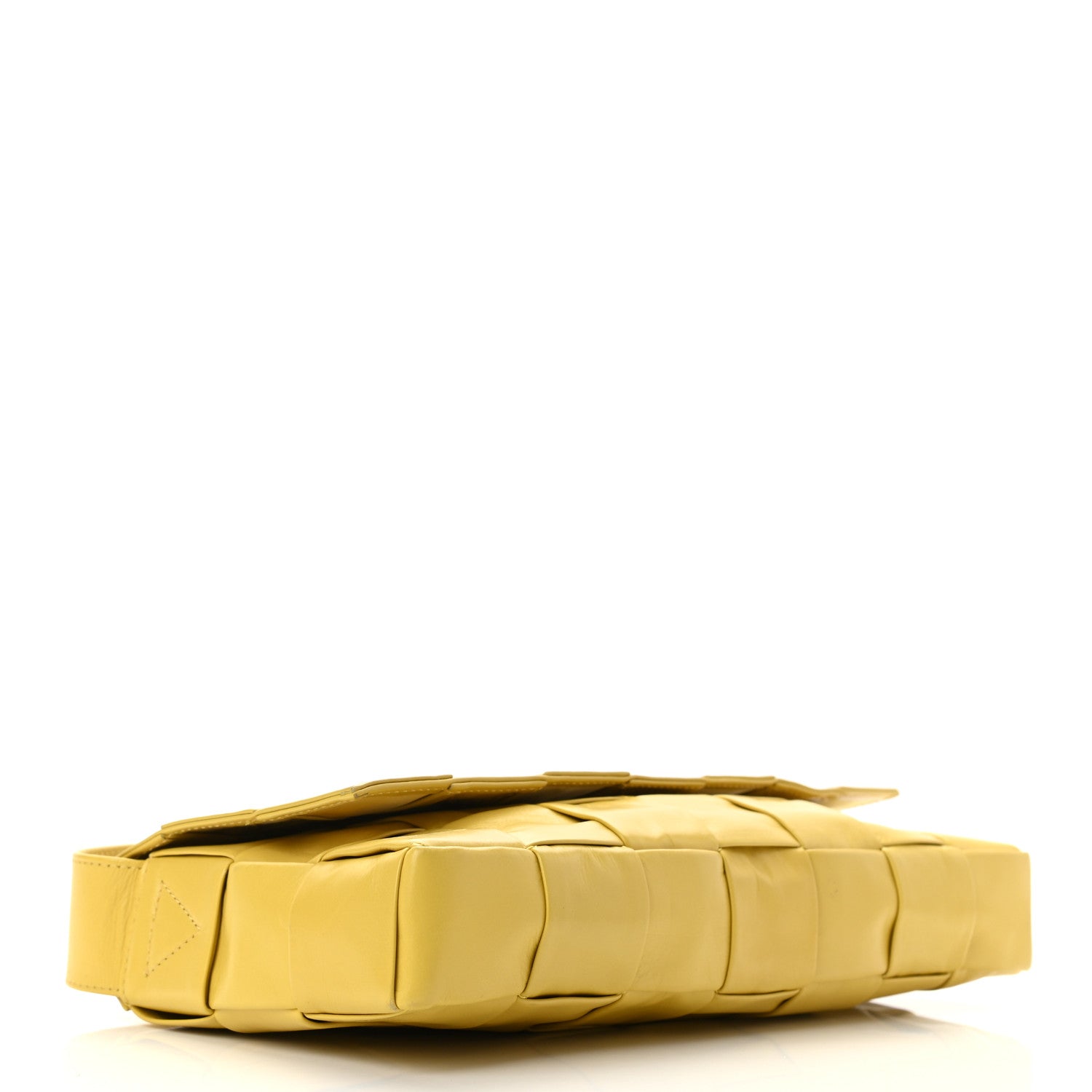 Bottega Veneta Paper Calfskin Intrecciato Stretch Cassette Buttercup 5 of 11