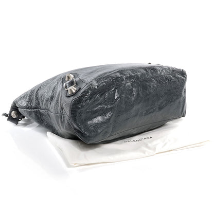 Balenciaga Chevre Giant 21 Silver Hardware Day Hobo Plomb 4 of 7