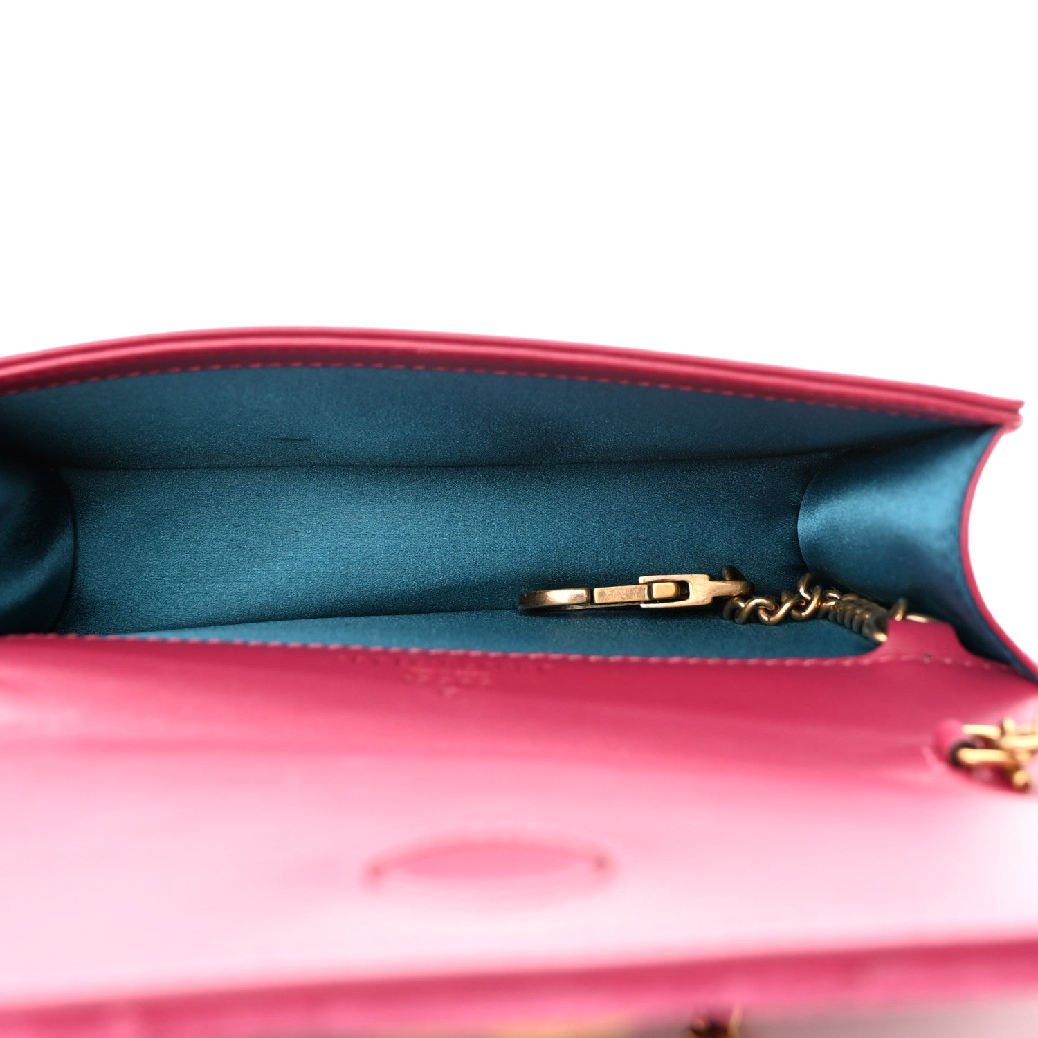 Gucci Velvet Matelasse Love Embroidered GG Marmont Mini Bag Light Raspberry Rose 5 of 9