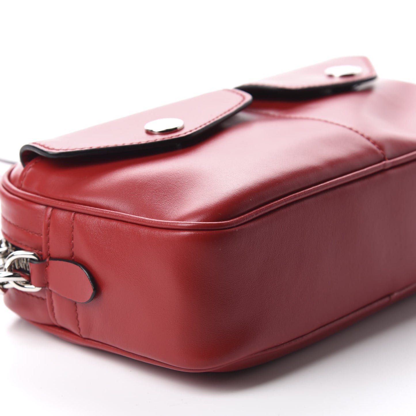 Soft Calfskin Crossbody Bag Fuoco