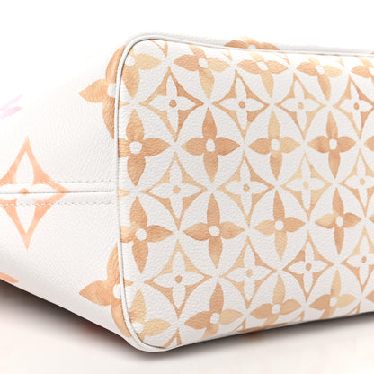 Louis Vuitton Monogram Giant By The Pool 2.0 Neverfull MM Beige 9 of 10