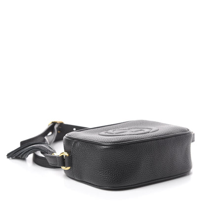Gucci Pebbled Calfskin Mini Soho Disco Bag Black 3 of 8