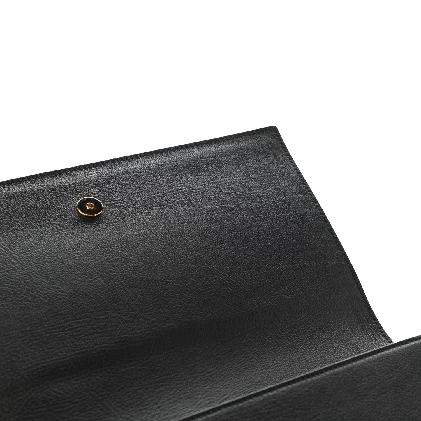 Calfskin Monogram Large Belle De Jour Clutch Black