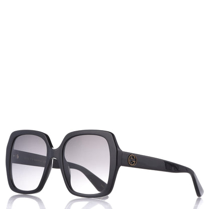 Gucci Acetate Square Frame GG0096S Sunglasses Black 1 of 8