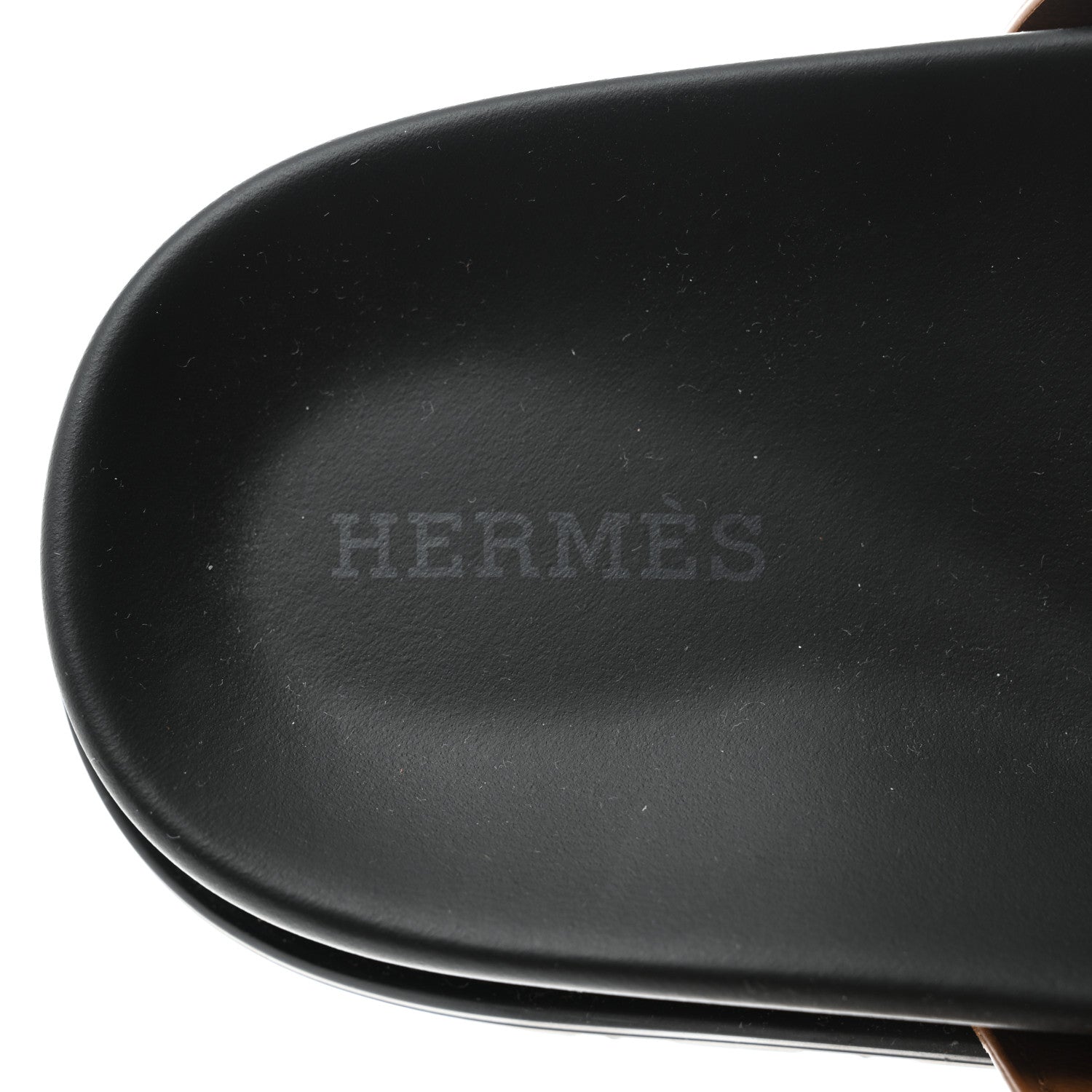 Hermes Suede Goatskin Womens Chypre Sandals 37 Naturel 7 of 9