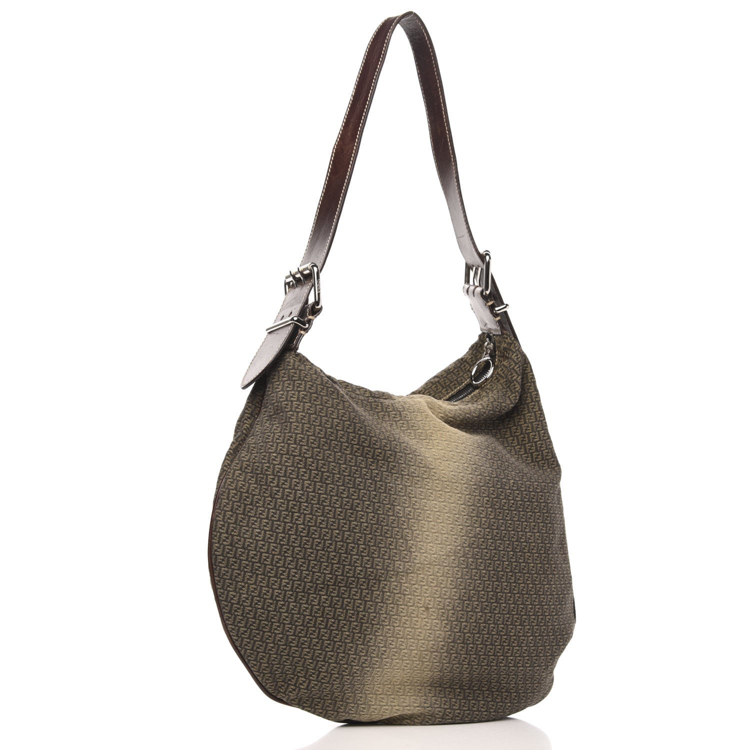 Fendi Zucchino Oyster Brown 3 of 12