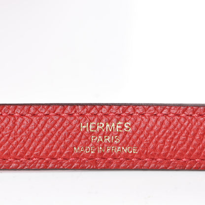 Hermes Epsom Kelly Sellier 32 Rouge Casaque 33 of 35