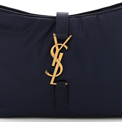 Saint Laurent Econyl Nylon Le 5 A 7 Hobo Navy 8 of 10