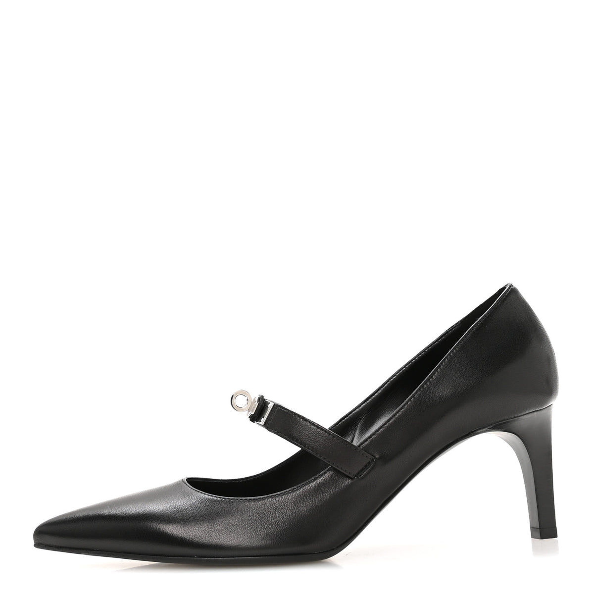 Hermes Nappa Kiara 60 Pumps 40.5 Black 1 of 8