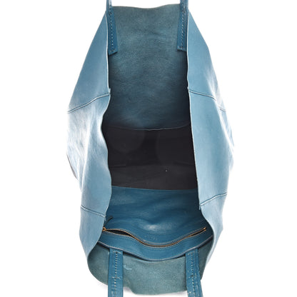 Celine Lambskin Vertical Bi-Cabas Petrol Black 5 of 18