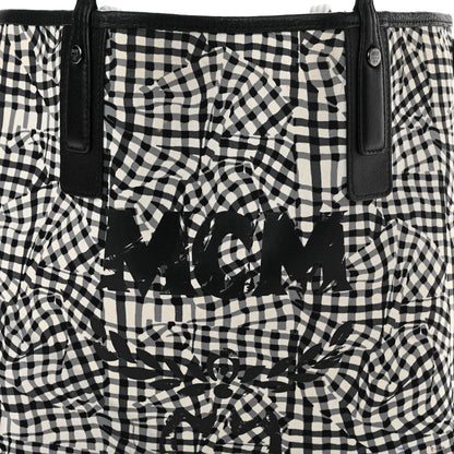 MCM Visetos Medium Liz Reversible Shopper Tote Black 14 of 29