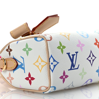 Louis Vuitton LV X TM Monogram Multicolor Nano Speedy White 8 of 12
