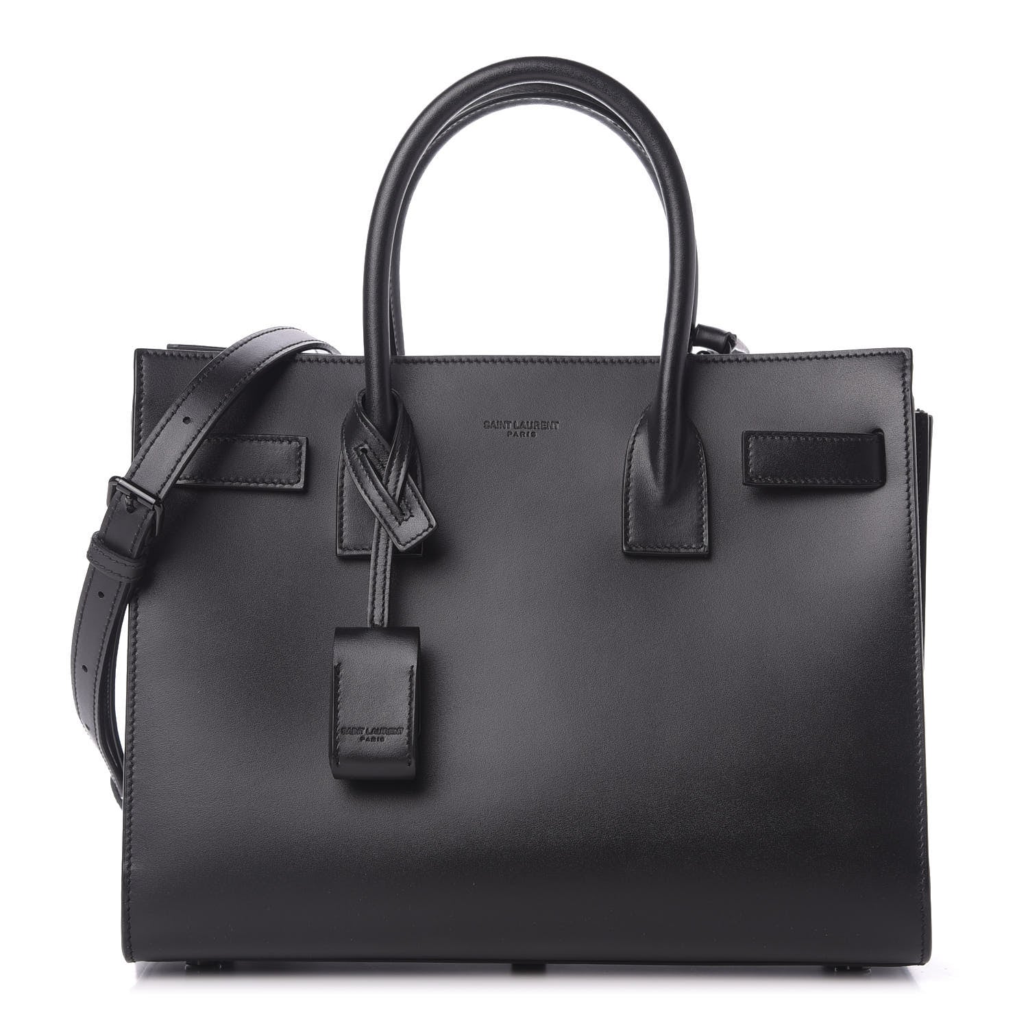 Saint Laurent Calfskin Nano Sac de Jour Black 1 of 9