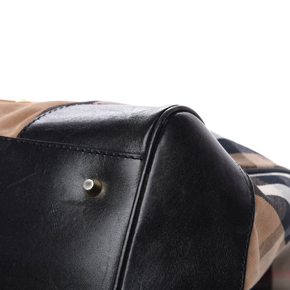 Burberry House Check Medium Canterbury Tote Black 13 of 19