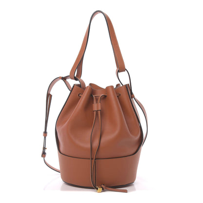 Loewe Calfskin Balloon Bucket Bag Tan 1 of 9