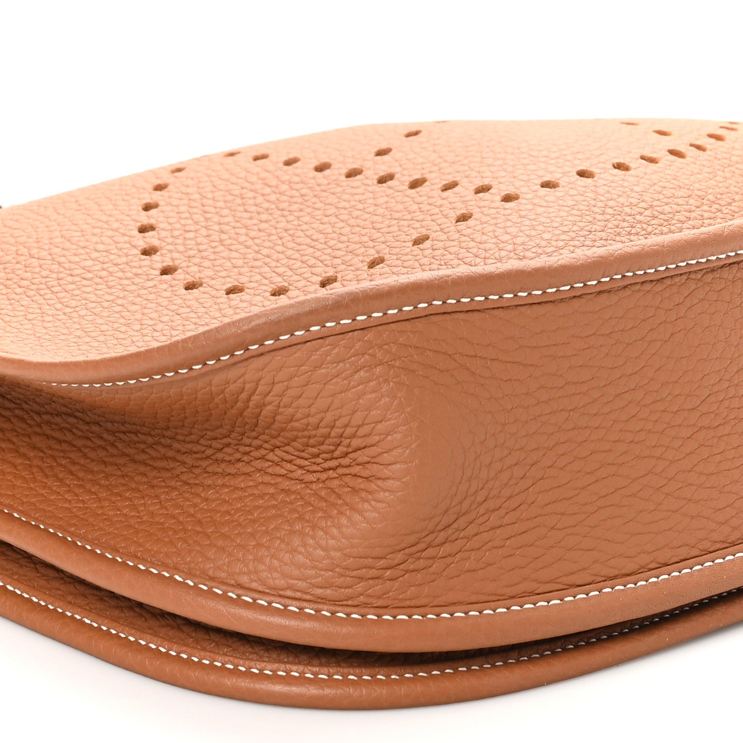 Hermes Taurillon Clemence Evelyne III PM Gold 9 of 11