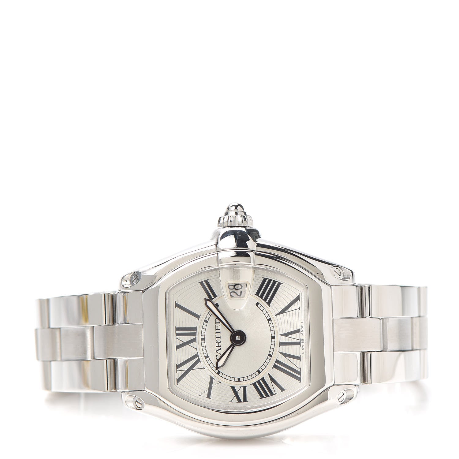 Cartier Stainless Steel 31mm Roadster Quartz Watch 2 of 7