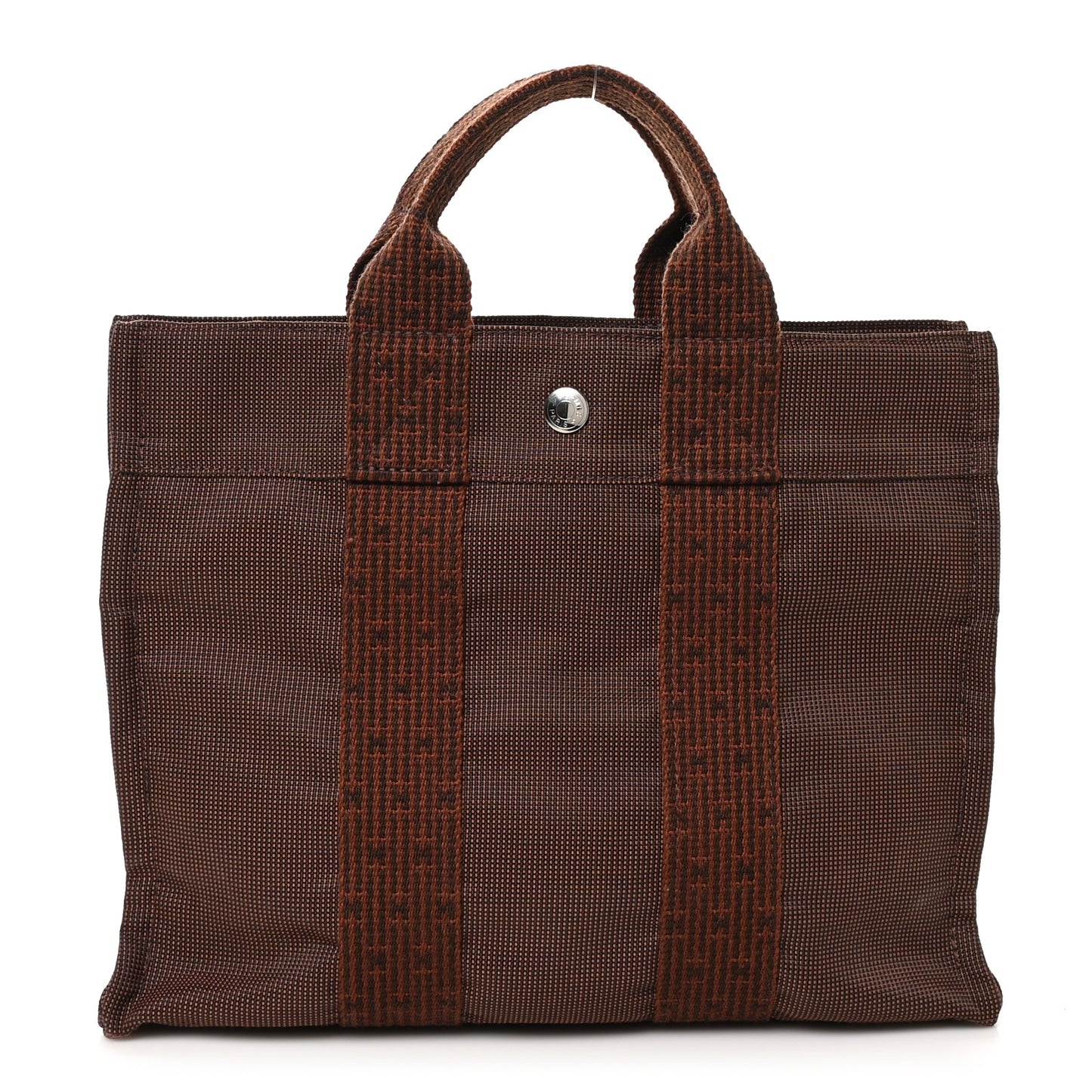 Canvas Herline PM Tote Brown
