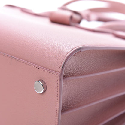 Saint Laurent Grained Calfskin Baby Sac De Jour Dark Rose 10 of 20