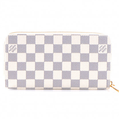 Louis Vuitton Damier Azur Zippy Organizer Wallet 5 of 9
