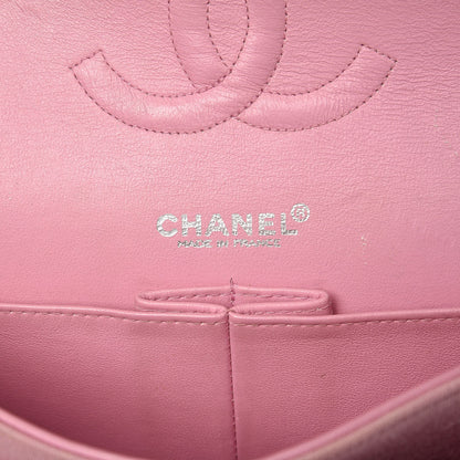 Chanel Jersey Quilted Medium Double Flap Pink 6 of 15