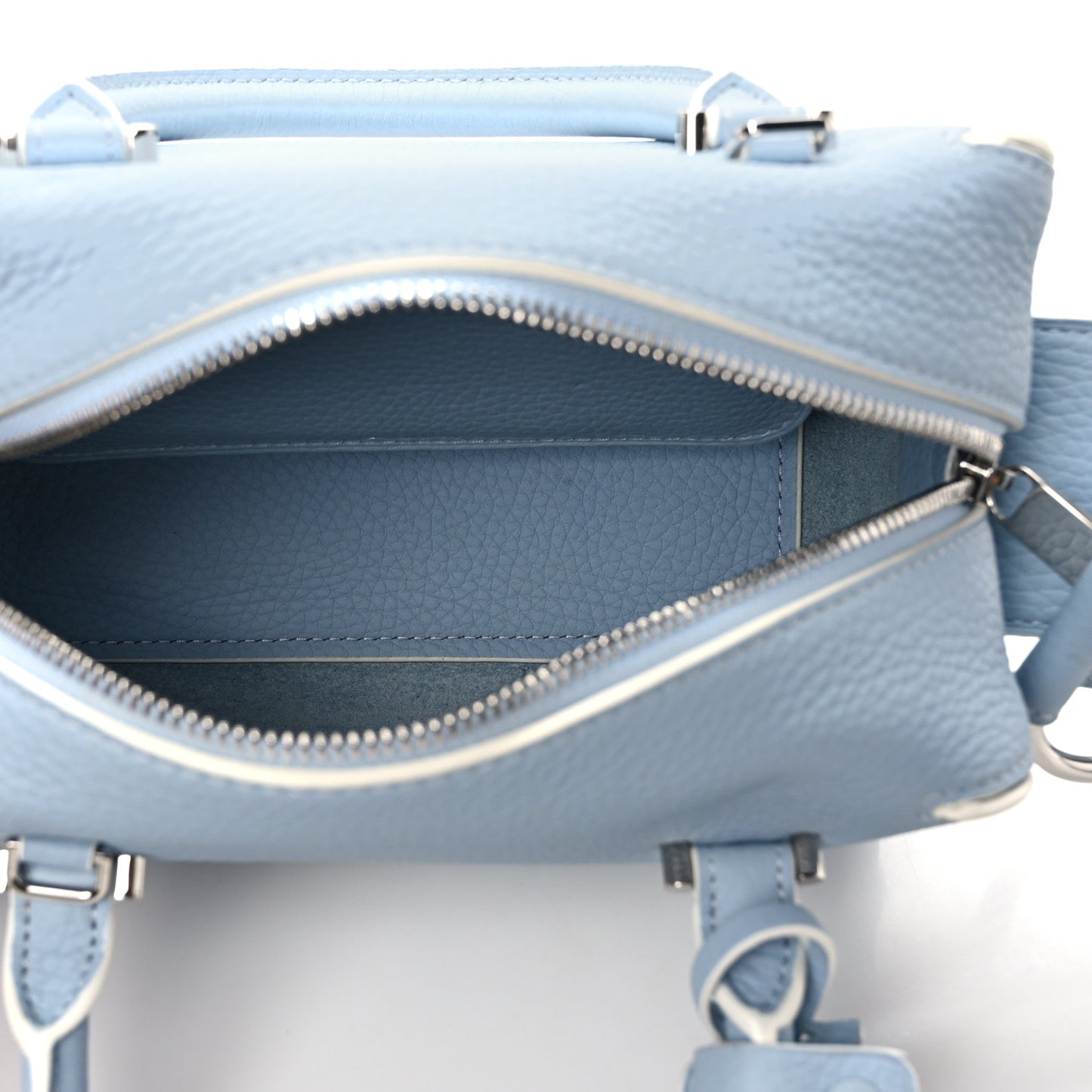 Taurillon Soft Mini Cool Box Satchel Pacific