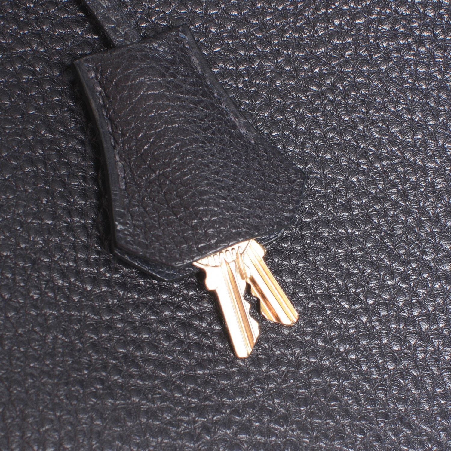 Hermes Taurillon Clemence Birkin 35 Black 10 of 10