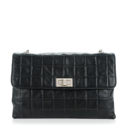 Chanel Lambskin Square Stitched Flap Black 1 of 8