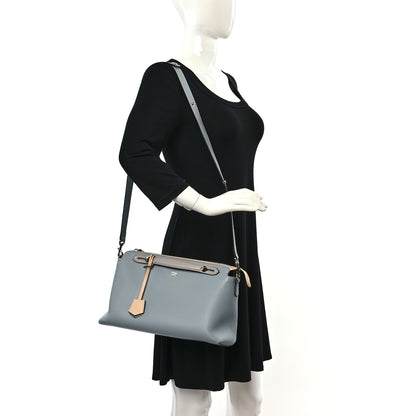 Fendi Vitello Dolce 4 Color Medium By The Way Boston Bag Polvere Multicolor 3 of 8