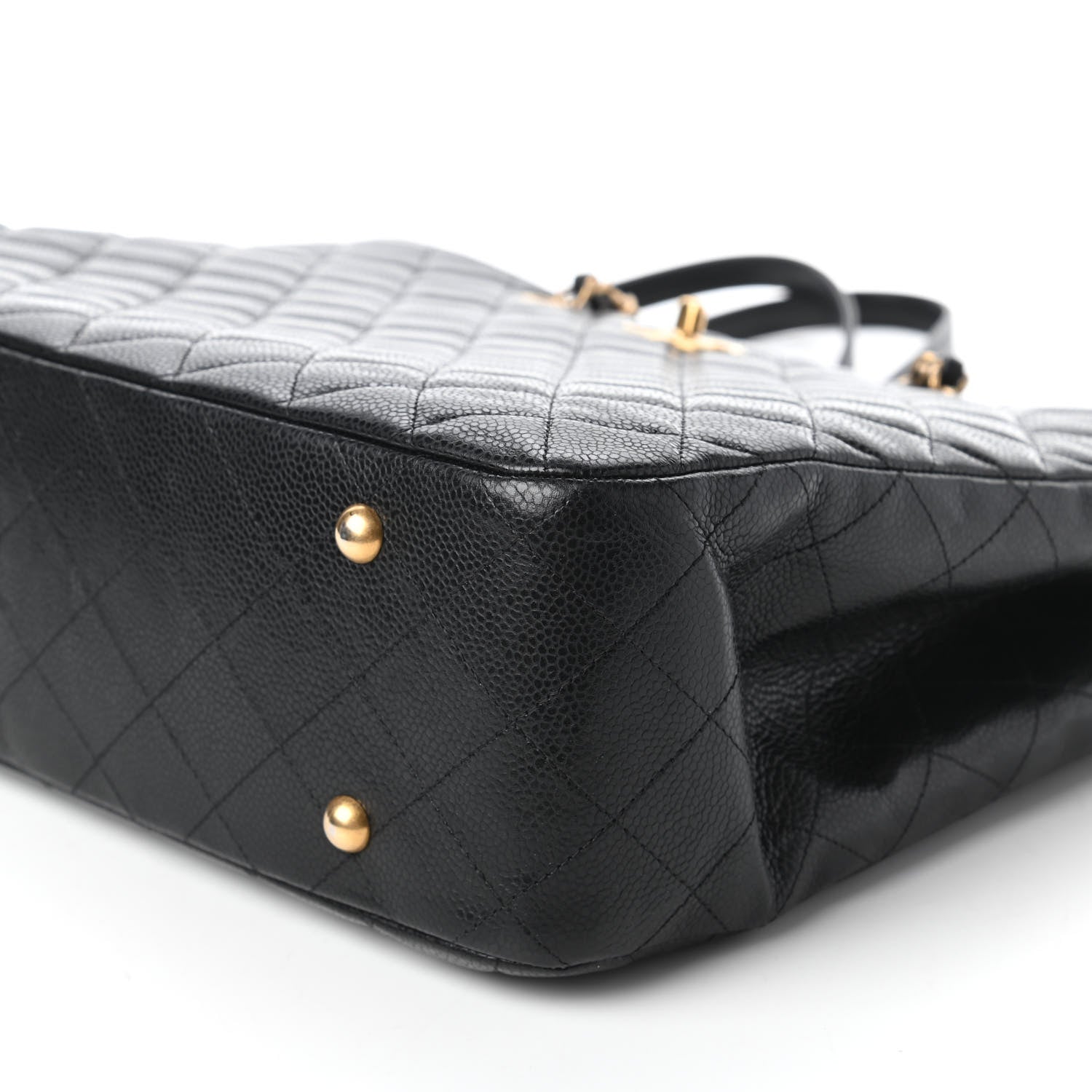 Chanel Caviar Quilted Large Shopping Tote Black 7 of 11