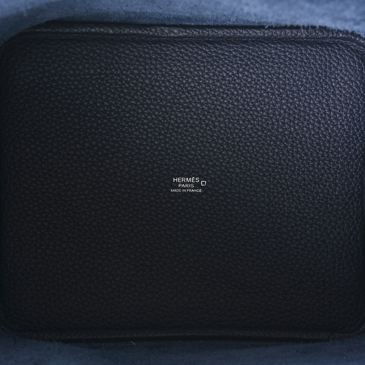 Hermes Taurillon Clemence Matte Alligator Picotin Lock Touch 22 Bleu Nuit 5 of 11
