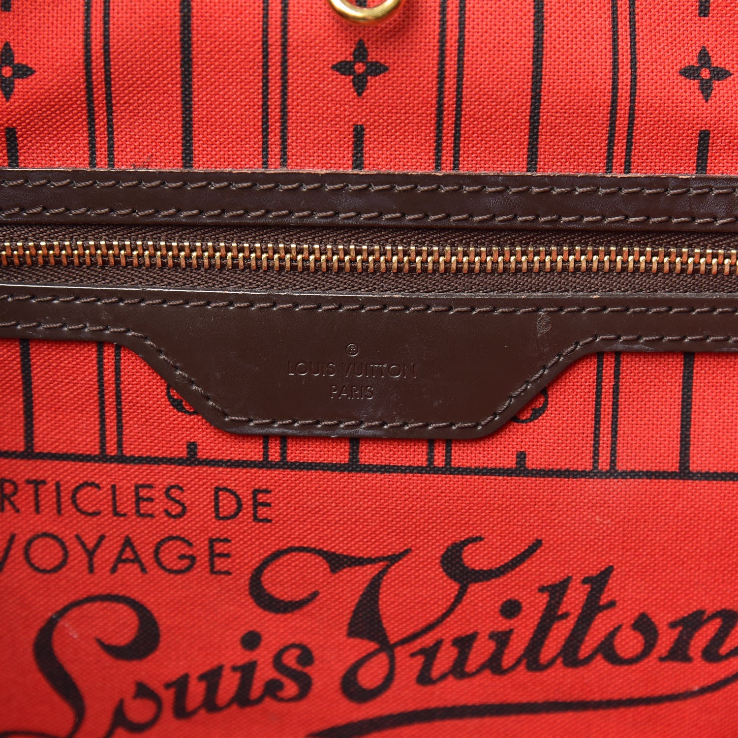 Louis Vuitton Damier Ebene Neverfull PM 6 of 12