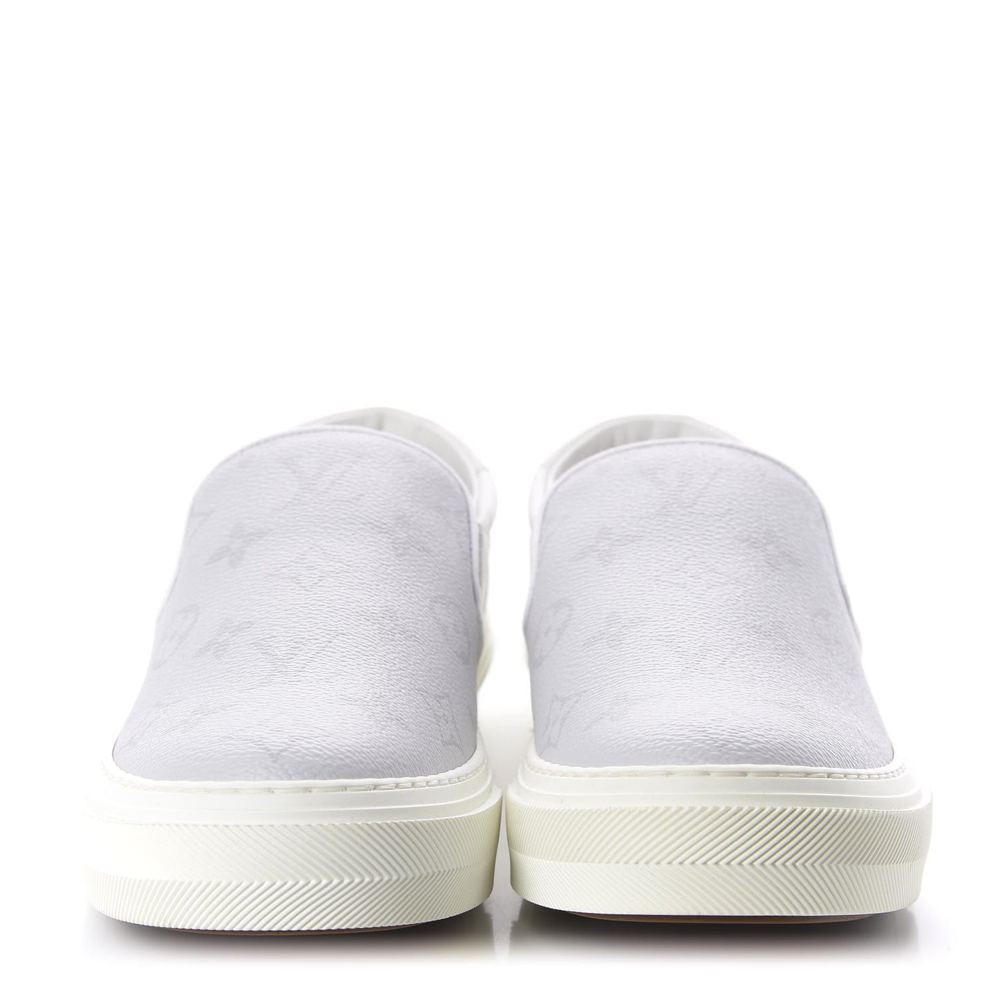 Monogram Trocadero Slip On Sneakers 5.5 White