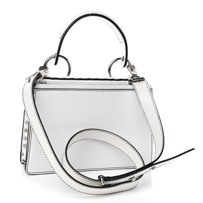 Proenza Schouler Calfskin Small Studded Hava Top Handle Bag White 2 of 4
